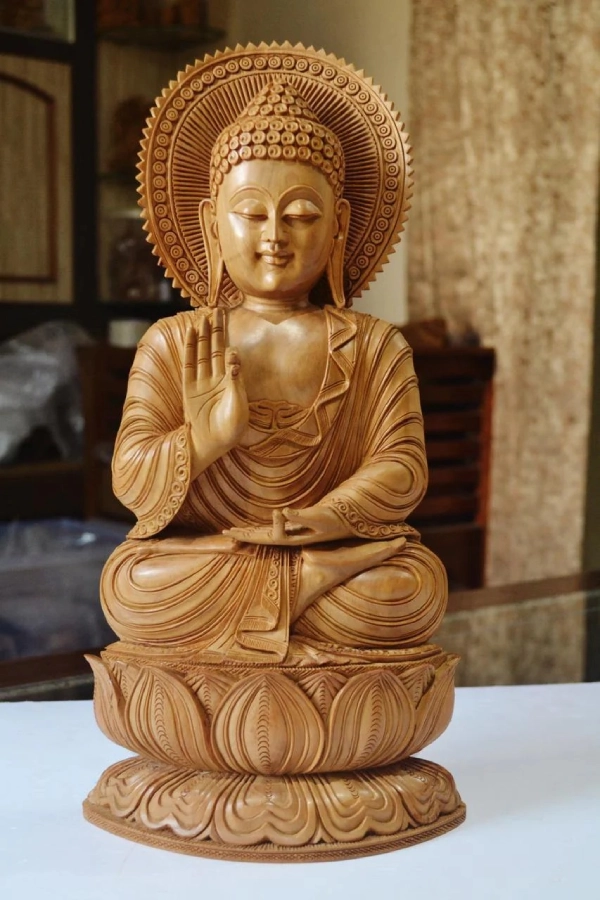 Wooden Statue - Image 3